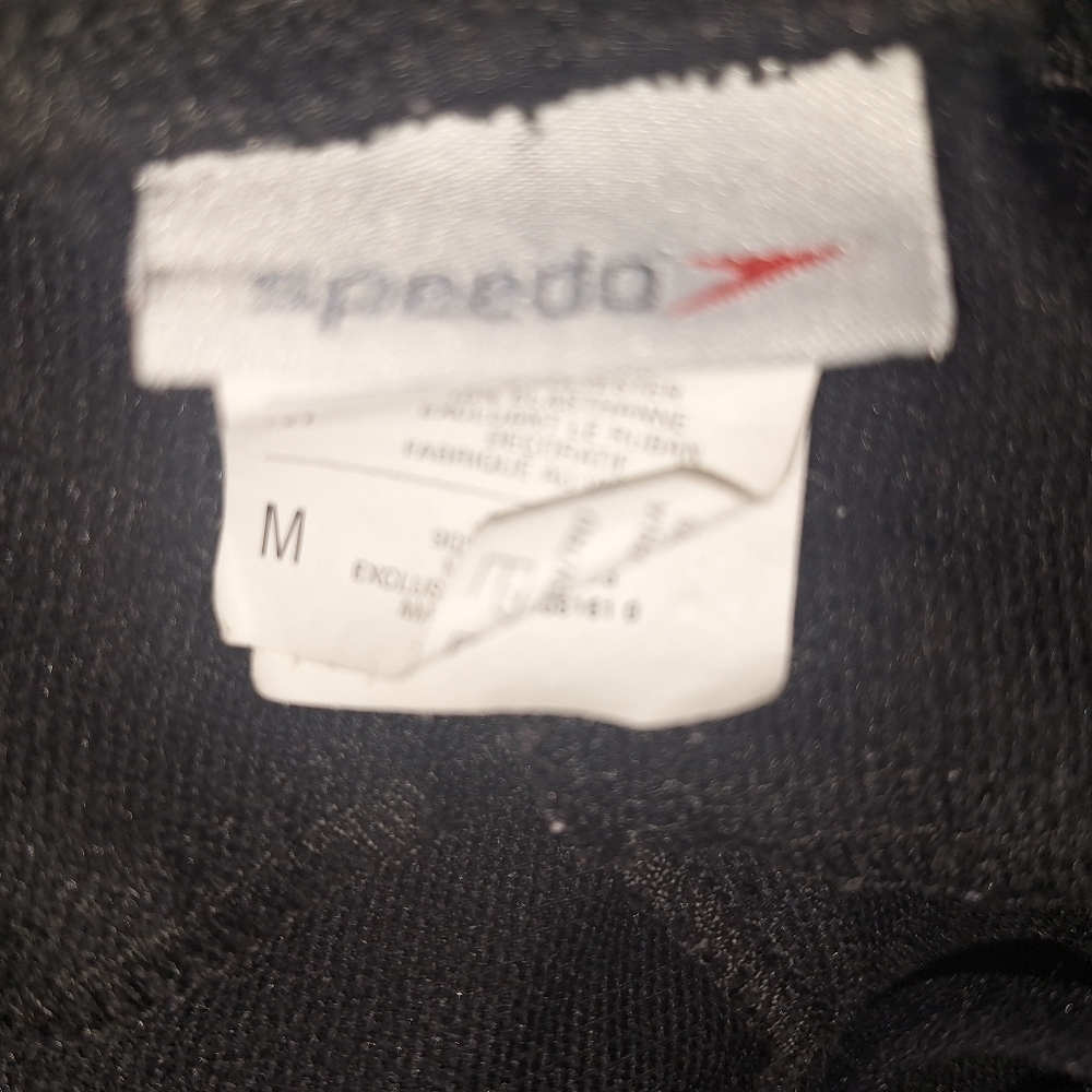 Speedo M Performance Pants Warm Up Swim Medium Adult Black - Picture 2 of 4